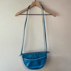 Elegant Blue Crossbody Bag
